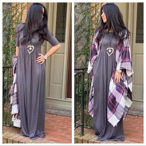 Chic side pocket maxi dress - Picture 4 of 7